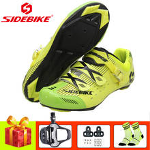 SIDEBIKE спортивная обувь для езды на велосипеде для мужчин; Удобная дышащая обувь для езды на велосипеде; sapatilha ciclismo; Обувь для езды на велосипеде 2024 - купить недорого
