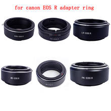 Foleto-anillo adaptador de lente para Minolta MD FD Leica LR Pentax PK olympus OM EF, adaptador para cámara Canon EOS R R5 RF sin espejo 2024 - compra barato