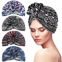 1PC Flower Muslim Turban Cotton Print Hijab for Women Slamic Hijab Caps Arab Wrap Head Scarves Female muslim headdress 2024 - buy cheap