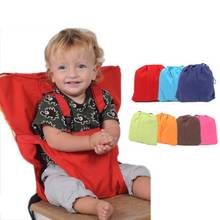 Baby Portable Seat Kids Chair Travel Foldable Washable Infant Dining High Dinning Cover Seat Safety Belt Auxiliary Belt 2024 - buy cheap