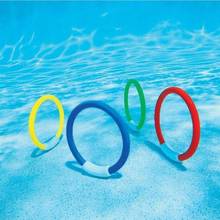 4 Pcs/Set Swimming Diving Rings Underwater Swimming Toy Rings Children Sinking For Kid Rings Pool C3H5 2024 - buy cheap