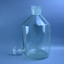 Botella para aspirador con tapón de cristal, tapón para servir vino o agua, 5000ml, 1 ud. Por lote 2024 - compra barato
