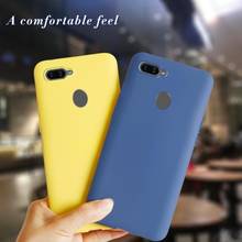 For OPPO A12 Case Soft TPU Silicone Cover for OPPO A12 Phone Cases 6.22 '' Luxury Candy Color Fundas For OPPO A 12 OPPOA12 Coque 2024 - buy cheap