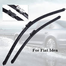 Wiper blades For Fiat Idea from 2008 2009 2010 2011 2012 2013 Clean car windshield 2024 - buy cheap