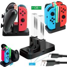 Controller Charger for Nintendo Switch Charging Dock Stand Station for Switch Joy-con and Pro Controller with Charging Indicator 2024 - buy cheap