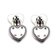 Woman Earrings Love Locks Stud Earrings Elegant Jewelry Making 925 Original Silver Fashion Earring Studs 2024 - buy cheap