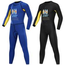 Детский солнцезащитный купальник SBART, костюм для плавания с длинным рукавом, комбинезон для мальчиков и девочек, 2019 2024 - купить недорого