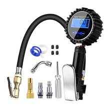 Digital Tire Inflator Pressure Gauge 200PSI Pump Air Chuck Compressor Accessories with Quick Connect Plug for Car Truck 2024 - buy cheap