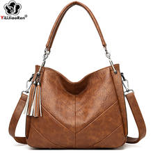 Bolsas femininas designer de luxo moda borla bolsa grande capacidade tote bolsa de ombro de couro de alta qualidade para as mulheres 2020 2024 - compre barato