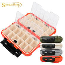 Sougayilang High Quality 4 Colors Compartment Fishing Box Fishing Accessories Box Fishing Lure Hook Fishing Tackle 2024 - buy cheap