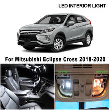 13pcs White Canbus LED Bulbs Interior Map Dome Trunk Light Kit For Mitsubishi Eclipse Cross 2018 2019 2020 License Plate Lamp 2024 - buy cheap