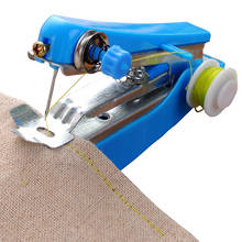 AIJJU-Mini máquina de coser Manual portátil, herramienta de costura de operación Simple, tela de costura, herramienta de costura práctica, 1 ud. 2024 - compra barato