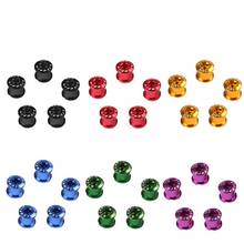 5Pcs Bike Bicycle Chainrings Screws Cycling MTB Bike Alloy Bolts Double Dental Plate Nail Screws Super Light Crankset Screw 2024 - buy cheap