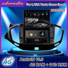 Xdcradio-REPRODUCTOR Multimedia para coche LADA Vesta Cross, pantalla Vertical de 10,4 ", estilo Tesla, Android 10,0, navegación GPS 2024 - compra barato