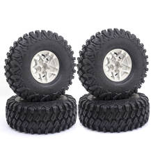 RC 120MM 1.9" Medium Soft Rubber Rocks Tires Tire for 1:10 1/10 RC Rock Crawler Axial SCX10 D90 TRX-4 CC01 SCX10 III 2024 - buy cheap