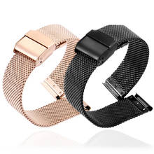 Correa Milanesa para reloj Samsung Galaxy Active 2, pulsera de acero inoxidable para Huawei Watch GT 2, 44mm, 40mm 2024 - compra barato