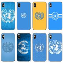 Аксессуары чехол для телефона ООН флаг для iPhone 11 Pro XS Max XR X, 8, 7, 6, 6S, Plus, 5, 5S SE 4S 4 iPod Touch 5 6 2024 - купить недорого