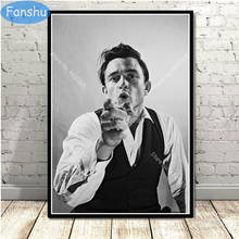 Poster quente johnny cash rock música banda estrela arte da parede pintura em tela cartazes e impressões para o quarto decorativo decoração casa 2024 - compre barato