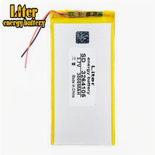 Batería de polímero de litio 3,7 V 3264105 3065105 3000MAH con tablero de protección para tableta de 7 pulgadas batería de energía de litro PC 2024 - compra barato