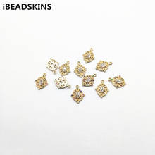 New arrival! 16x12mm Oval shape Cubic Zirconia charm Copper Accessories for Earrings parts,Accessories,hand Made Jewelry DIY 2024 - buy cheap