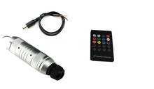 Luz de estrella de fibra óptica para coche, dispositivo de iluminación Led con control remoto de 7W, RGBW, 12V, sonido musical RF 2024 - compra barato
