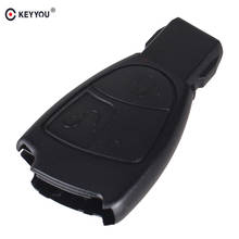 Keyyou 2 botão remoto caso fob chave do carro para mercedes para benz c e ml classe sprinter substituição escudo 2024 - compre barato