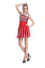 Free Shipping Hot Summer Style Baseball Glee Cheerleader Apparel School Girl Uniforms Ladies Costume Plus Size Xl 2xl 4xl 2024 - buy cheap