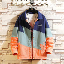 2021 Spring Denim Jacket Men Cowboy Outerwear Street Fashion Harajuku Plus Size Loose Jean Coats High Quality Male Clothing 5XL 2024 - buy cheap