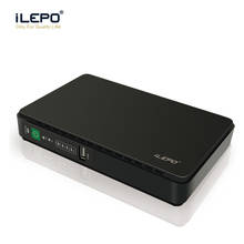 ILepo POE W023 мини UPS Система бесперебойного питания для маршрутизатора bateria 18650 taladro встроенный литиевый аккумулятор 8800 мАч 2024 - купить недорого