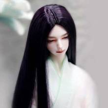 New Style 1/3 1/4 1/6 Bjd SD Doll Wig High Temperature Wire Long Straight For BJD Super Hair Wig 2024 - buy cheap