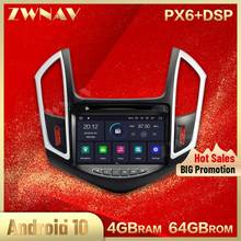 64 ГБ Android 9,0 автомобильный dvd gps мультимедийный плеер для Chevrolet Cruze 2013 2014 2015 DSP радио gps навигация Bluetooth wifi стерео 2024 - купить недорого