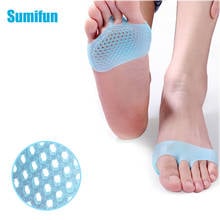 6pcs/3pairs Silicone Bule Sofe Forefoot Pads Foot Cushion For Foot Corn Callus Blisters Metatarsalgia Pain Killer D2855 2024 - buy cheap