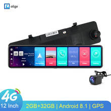 4G Android 8.1 Car DVR GPS Navigation auto video Recorder Parking Monitor 1080P dual lens video ecorder Remote monitor 2024 - buy cheap