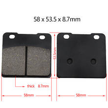 Motorcycle Front Brake Pads For SUZUKI VS750 VS 750 Intruder VS800 VS 800 GSX1100 GSX 1100 F Katana GSXR1100 GSXR 1100 GSX-R1100 2024 - buy cheap