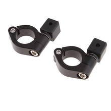 25mm Light Bar Adjustable Mount Brackets Tube Clamp Roof Roll Cage Holder Horizontal Bar Mount Kit for  Fog Light Pole 2024 - buy cheap