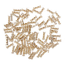100 piezas de latón y cobre, 0,5-1,5mm, engarce de milimetro cuadrado, Kit de terminales de cable de conector eléctrico 2024 - compra barato