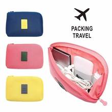 Portable Kit Case Sponge Bag Storage Bag Digital Gadget Devices USB Cable Earphone Pen Bag Travel Storage Bag for Digital Data 2024 - buy cheap