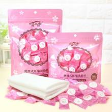 Travel Compressed Towel Disposable Face Towel Baby Wipes Tablet Tissue Cotton UK 2024 - buy cheap