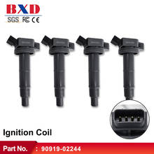 1/4pcs Ignition Coils 90919-02244 9091902244 90919-02266 Auto Parts For Denso Toyota- Camry Highlander RAV4 Lexus- Scion 2.4L 2024 - buy cheap