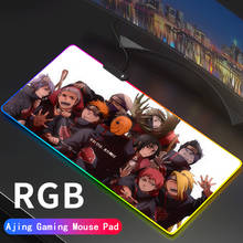 Cartoons RGB Mouse Pad 900x400 Large Gaming Mousepad XXL Gamer Keyboard Maus Pad Computer Desk Mat Game Accessories 2024 - buy cheap