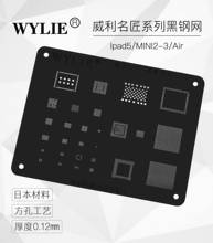 Wylie-plantilla BGA Reballing para ipad, 6, Air2, 5, Air, 4, 3, 2, mini pro, 12,9, 10,5, 9,7, Chip IC, potencia U2, NAND, PCIE 2024 - compra barato