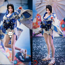 LIFS-19CL04-ropa de muñeca para mujer, kimono corto de estilo japonés, accesorios de vestido de baño de 12 pulgadas, 1/6 2024 - compra barato