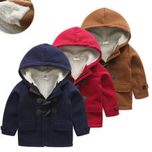 2020 Hot style boys hoodies style winter thicken long outwear coat kid's winter warm jacket children's thicken clothes WT9786 2024 - buy cheap
