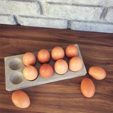 Bandeja de silicona para huevos y cemento, molde de yeso para almacenamiento de huevos 2024 - compra barato