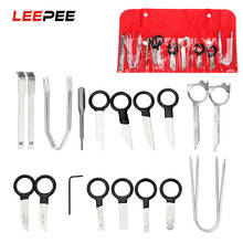 LEEPEE 20Pcs/set Car Panel Removal Tools Repair Disassembly Tool Auto Audio Refit Hand Tools Universal Auto Fastener Car-styling 2024 - buy cheap