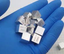 99.99% de pureza plata Ag Metal tallado de tabla periódica de elementos 10mm cubo 2023 - compra barato