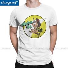 Aloha oe camiseta inspirada pelo espaço ddi, camiseta para homens, novidade 100% algodão, camiseta camiseta com gola o, manga curta, presente, tops 2024 - compre barato