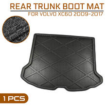 Car Rear Trunk Boot Mat Waterproof Floor Mats Carpet Anti Mud Tray Cargo Liner For Volvo XC60 2009-2017 2024 - buy cheap