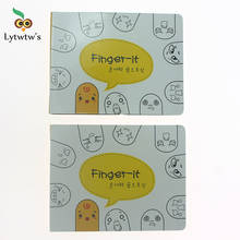 5 Piece Cartoon Sticky Notes Notepad Filofax Memo Pads Office Supplies School Scratch Finger Stationery 2024 - buy cheap