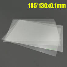 1 шт., принтер Wanhao D7 / D7 PLUS, FEP лист, пленка FEP для Wanhao D7, 18,5*13x0,01 см, 185*130x0.1 мм 2024 - купить недорого